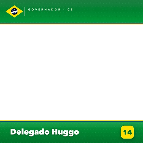 Delegado Huggo Moldura Cheia 14