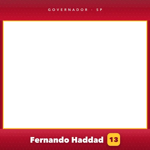 Fernando Haddad Moldura Cheia 4