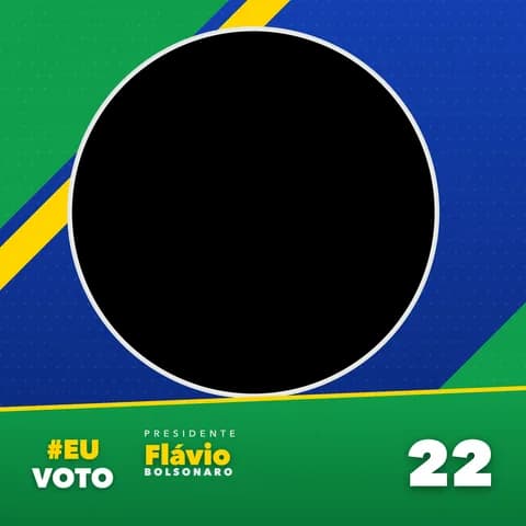 Flávio Bolsonaro Moldura Metade 2