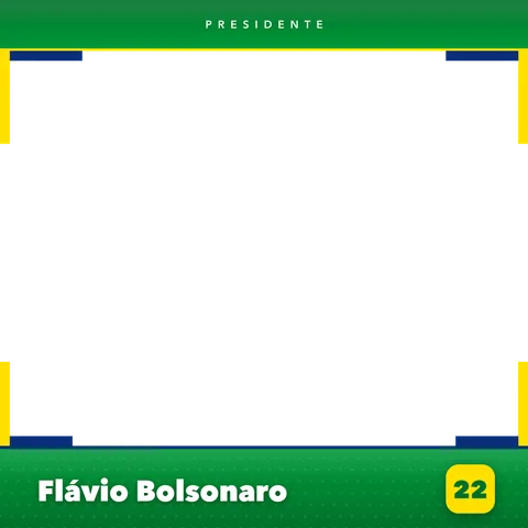 Flávio Bolsonaro Moldura Cheia 13