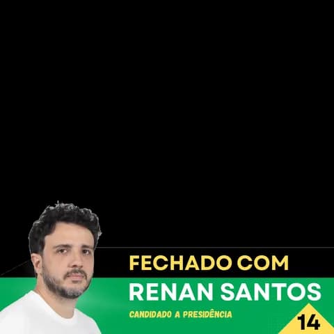 Renan Santos com rosto 003