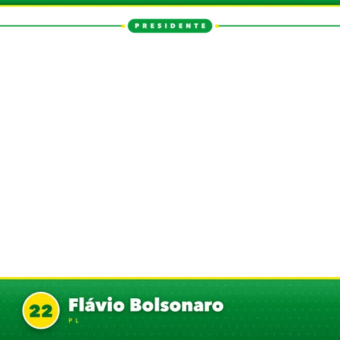 Flávio Bolsonaro Moldura Cheia 15