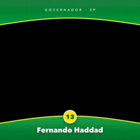 Fernando Haddad Moldura Cheia 10