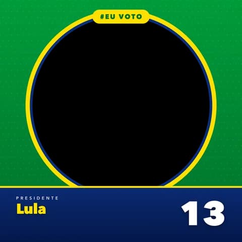 Luiz Inácio Lula da Silva Moldura Metade 4